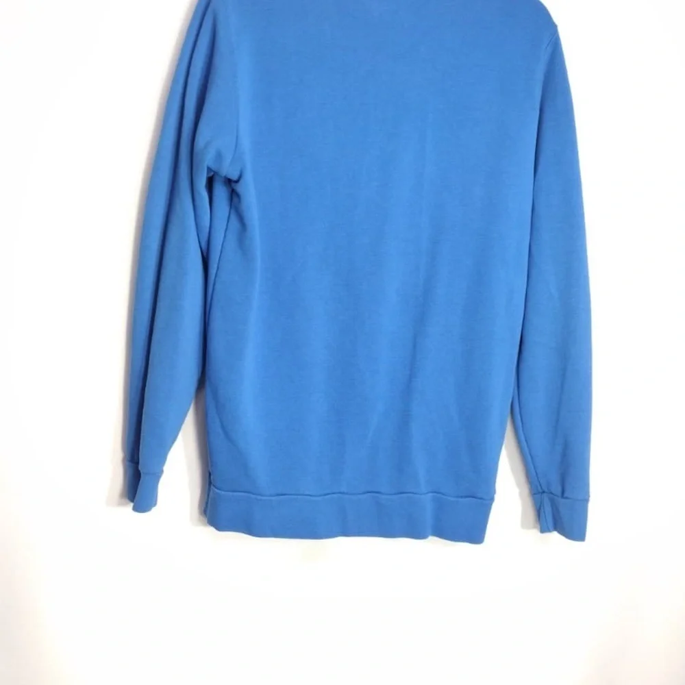 Adidas  kids  Blue Sweater size 15/16 xl youth pre Owned Exellent condition